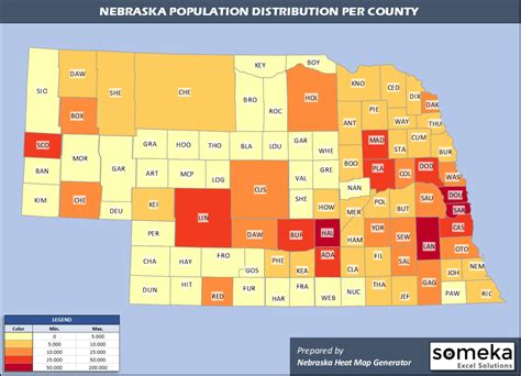 Nebraska Cities by Population (2024) .